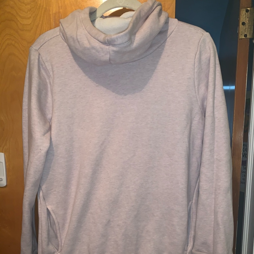 Fabletics Pink Warm Fuzzy Hoodie Sweatshirt